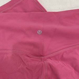 Lululemon lined leggings- crop